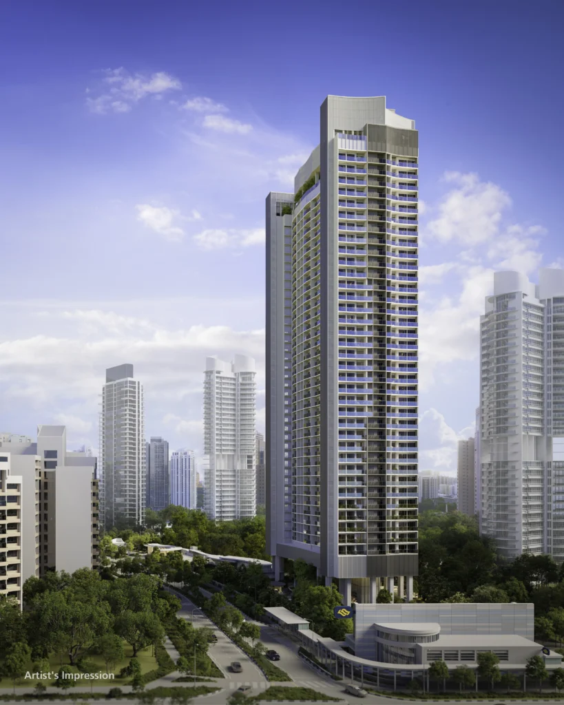 River Green Condo Singapore Exterior View Near MRT