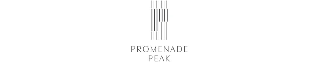 Official logo for Promenade Peak condo by AllGreen, featuring its distinctive brand identity.