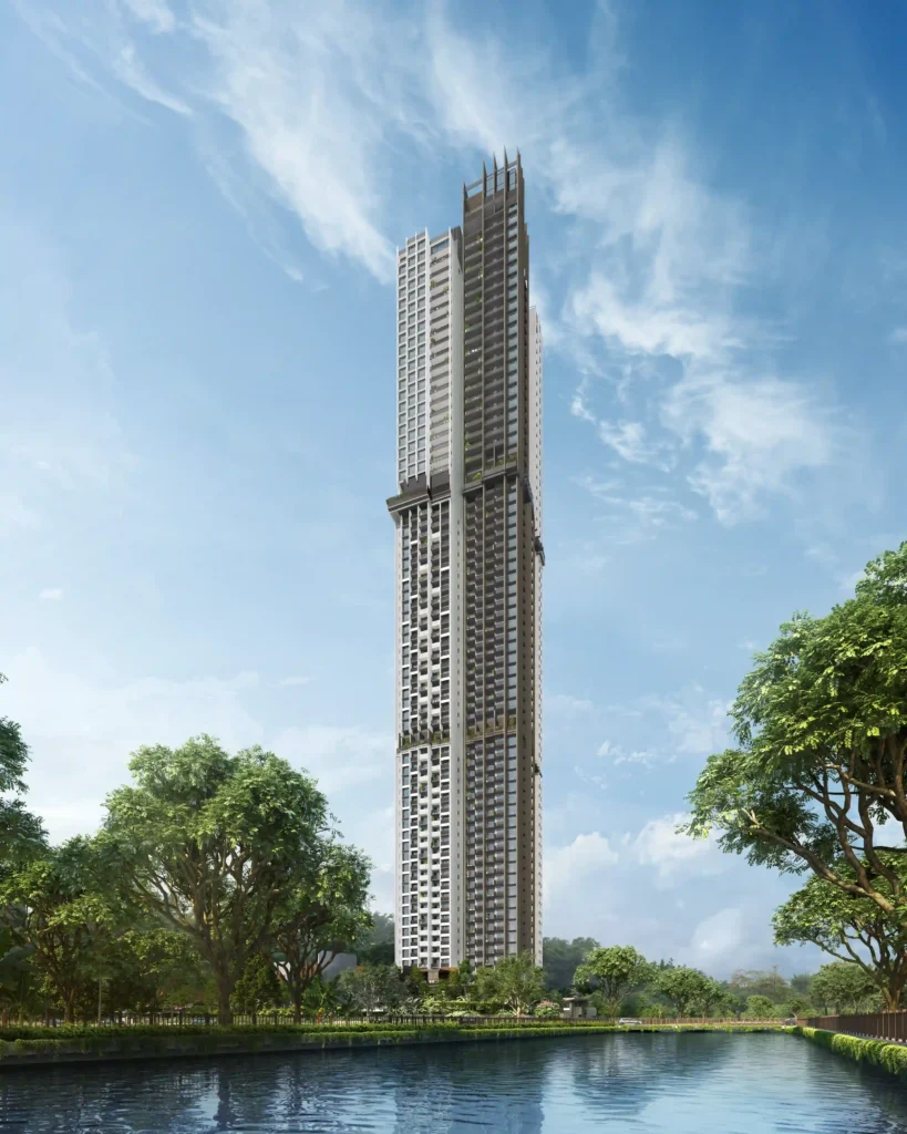 Promenade Peak luxury high-rise condominium exterior in Zion Road Singapore