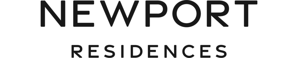 Official logo for Newport Residences by CDL, a freehold luxury mixed-use development in Tanjong Pagar, Singapore.